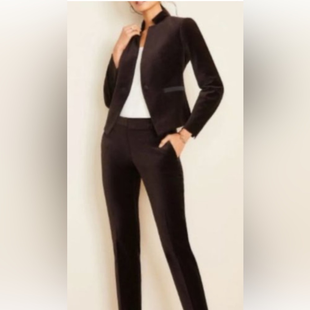 Ann Taylor velvet blazer 0 petite